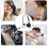 Ακουστικά Bluetooth με μικρόφωνο για χρήση γραφείου, ασύρματα ακουστικά με ακύρωση 8