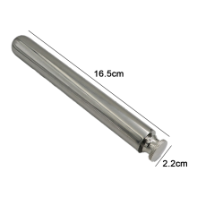 Portable Mini Stainless Steel Hip Flask, Screw-On Cap Ensures Tight Seal, Easy To Carry Outdoor, Perfect For Whiskey Liquor On-The-Go