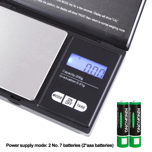 Digital Scale for Precise Weighing, Portable Scale with Protective Flip Cover for Multi Functional Use 2