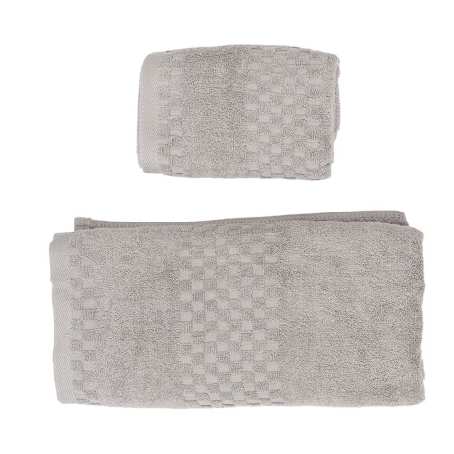 Pure Cotton Bath Towel Set 70x140cm Absorbent Quick Drying 2