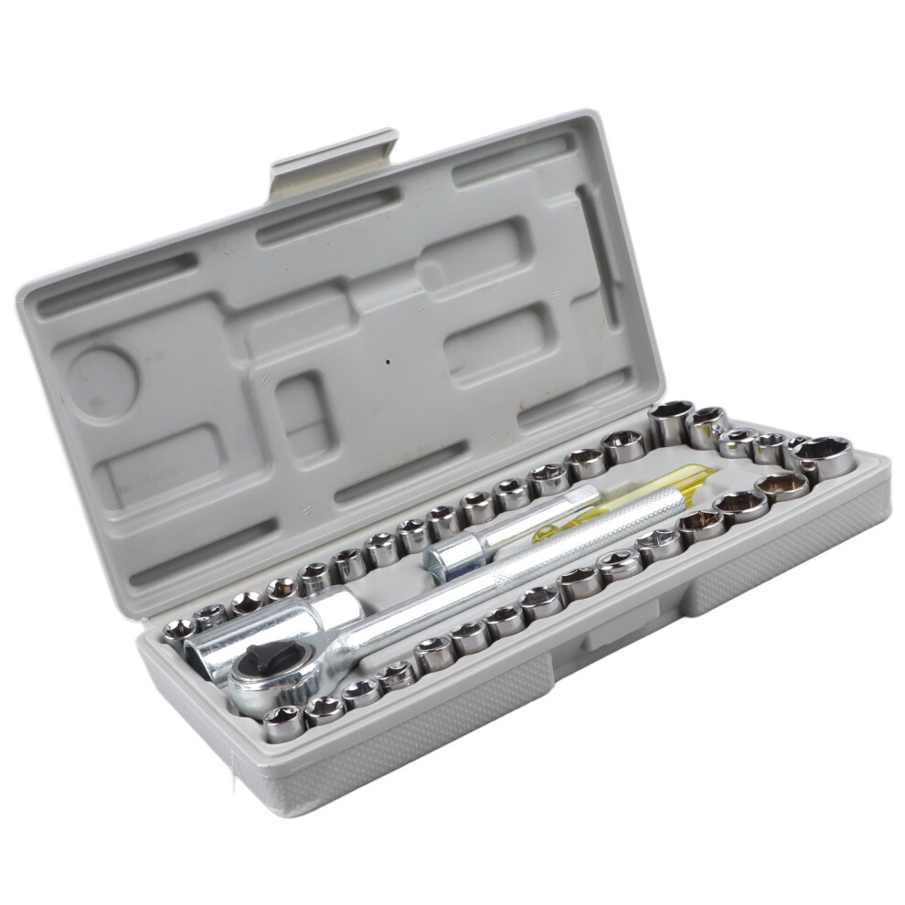 Micro Carbon Steel Socket Wrench Set For Household & Automotive Repair 8431375441419