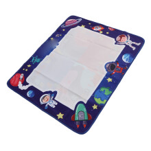 Kids Water Doodle Mat Soft Fabric Reusable Educational Mess-Free 50x40 cm