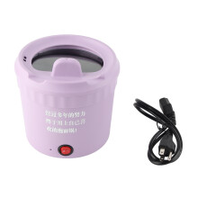 Panela elétrica compacta para quartos de estudantes, mini panela elétrica portátil com aquecimento ajustável em 2 níveis, cozinha macarrão