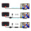 4K 1080p Indoor TV Antenna Long Range ABS 5