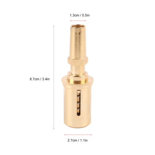 Brass Trombone Pressure Relief Valve Gold Accessory for Wind Instruments 1