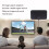 4K 1080p Indoor TV Antenna Long Range ABS 3