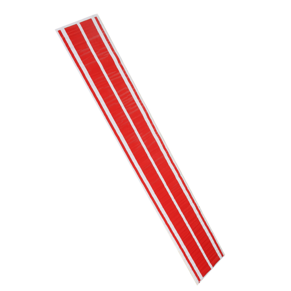 Car Hood Stripes Vinyl Cover For Suv Truck Off-Road Vehicle 1.5M Red 5031369300673