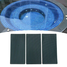 Kit di Riparazione con Patch Adesivi per Piscina, 3 pezzi, copertura in PP verde, per piscina 4x8 pollici