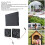 20W Solarventilator-Kit mit Ein/Aus-Schalter für Gewächshäuser & Tierzimmer 5