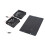 20W Solarventilator-Kit mit Ein/Aus-Schalter für Gewächshäuser & Tierzimmer 12