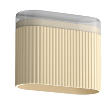 Porta utensili in plastica multifunzione con setaccio asciugacapelli Beige 12,5x16,5x8cm
