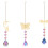 Πολύχρωμα κρυστάλλινα Suncatchers, Εξαιρετικές συσκευασίες διακοσμητικών 1