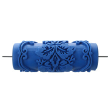 Paint Roller with decorative motifs for Machine Designs flowers / 15 cm