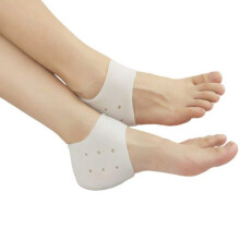 Heel Cups Plantar Fasciitis Inserts, Gel Heel Pads Cushion New Material (3 Pairs) Great for Heel Pain, Heal Dry Cracked Heels, Achilles Tendinitis,
