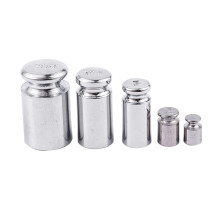 Gewicht Set 1G 2G 5g 10g 20g Chrome Plating Kalibrierung Gramm Gewichtsstein Gewichtssatz fuer Digital Waage Silber weiss