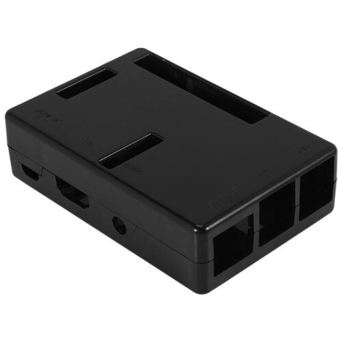 coque pour Raspberry Pi 3 Modele B, Etui de protection pour Raspberry Pi 3, Raspberry Pi 3 Modele B NON inclus (Noir)
