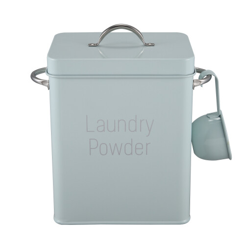 3L Beautiful Powder Laundry Powder Boxes Storage with Scoop Green