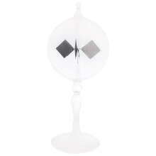 20,5 Cm Glas WindmüHle Solarbetriebene Crookes Radiometer LichtmüHle / PäDagogische Lehr Studie Werkzeug / BüRo Dekoration