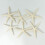 12PCS White Finger Starfish 5-10cm Decorative five-finger starfish 3