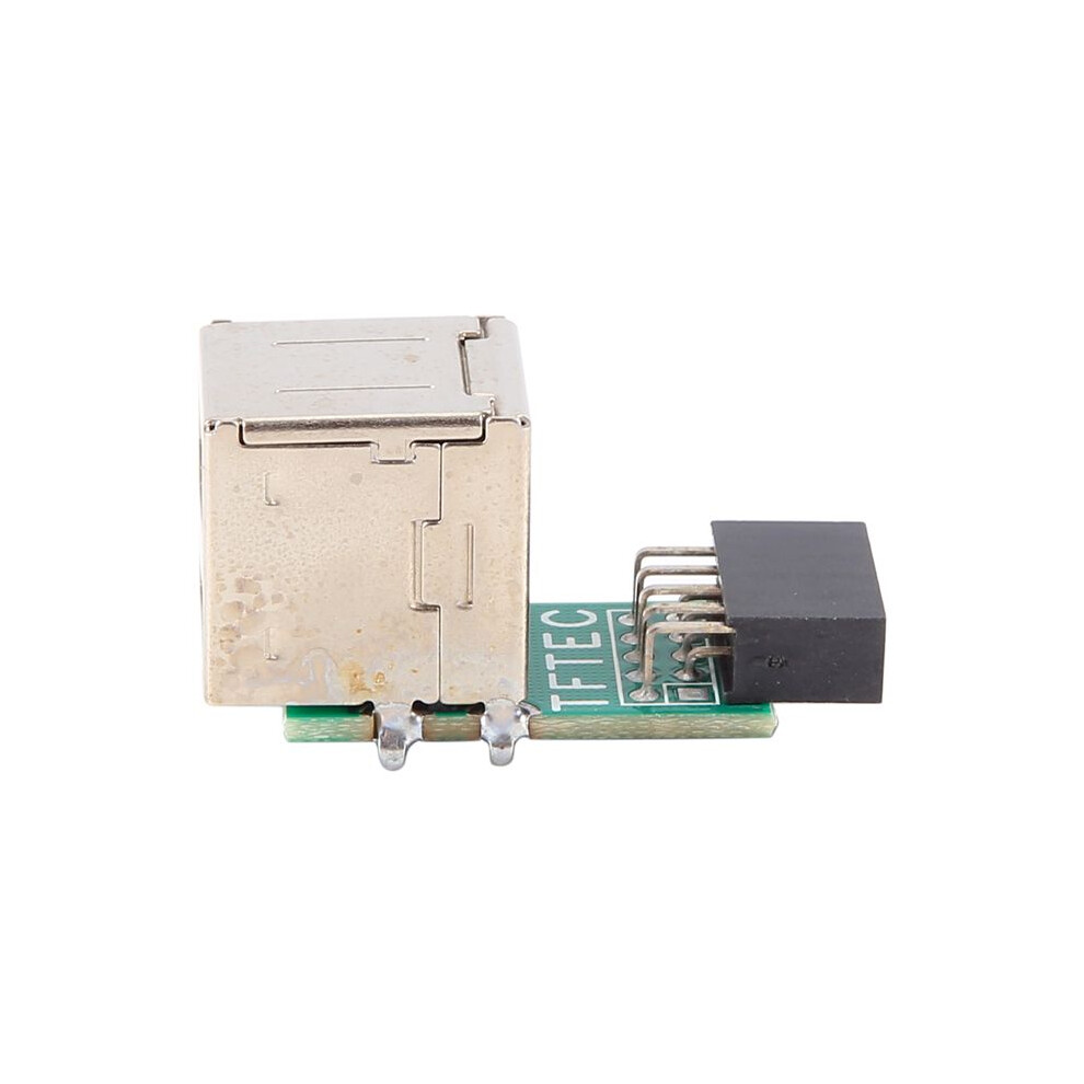 9-Pin Motherboard To 2 Usb 2.0 A Female Internal Header Adapter 6031167879554