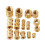 M2 M3 M4 M5 Female Thread Knurled Brass Threaded Insert Embedment Nut for 3D Printing Threaded Heat Set Inserts 5