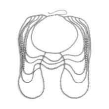 Damen-Taillenkette mit einzigartigem-weißer König 1605