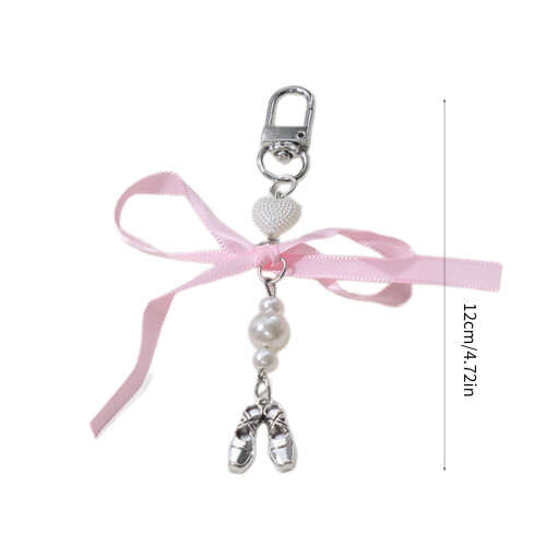 Porte-clés à nœud papillon pour chaussures de Ballet, 2
