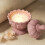 Blumentopf Silikonform Blumenmuster Aufbewahrungsbox Gips-A 4