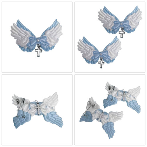 Cute and Adaptable Hair Accessory with Delicate-Style 2 1 pair 1