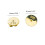 10pcs Round Disc Earring Stoppers Butterfly Clasp-Silver 8mm 4