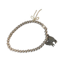 Elegante kralenarmband, hangerarmband, verstelbare-Grijs