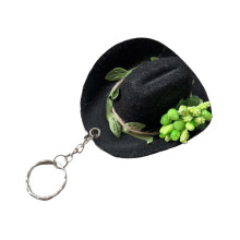 Stilvoller, mit Blumen geschmückter-Schwarzgrüne Blume