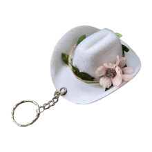 Einzigartiger, mit Blumen verzierter-Weiße rosa Blüten