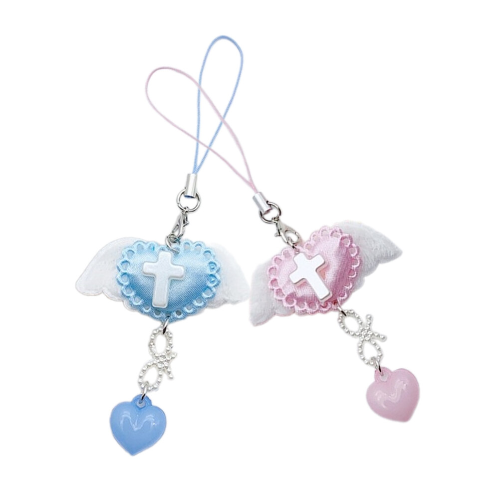 Handcrafted Bag Charm Cute Phone Pendant Stylish-2 Piece Set 7732000812101