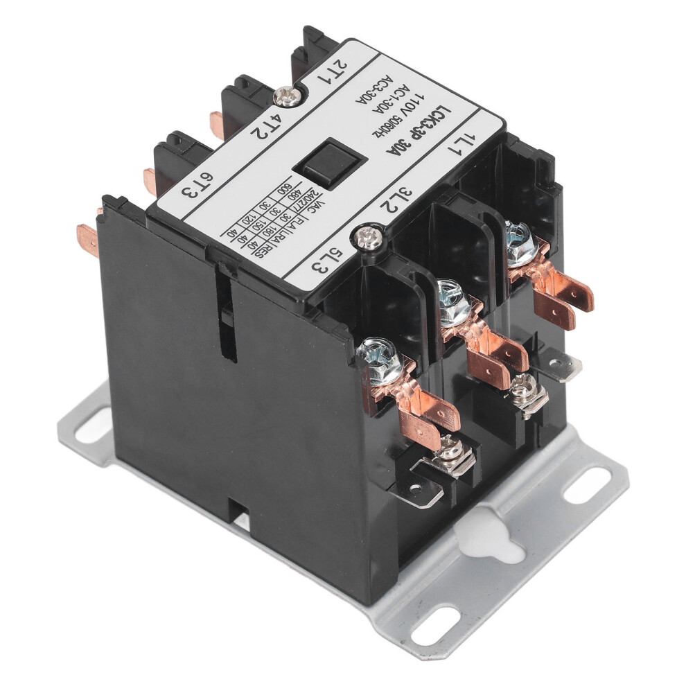 Lck3 3P 30A Ac Contactor Heat Resistant Pp Shell & Silver Alloy 110V 4931369304330