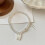 Bijoux de poignet à la mode, Bracelet élégant avec-Blanc 6