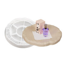 Storage Tray Silicone Mold Rock Tray Mould DIY Crystal Epoxy-L