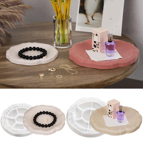 Silicone Mold Rock Coaster Mould DIY Epoxy Resin Casting-suit 2