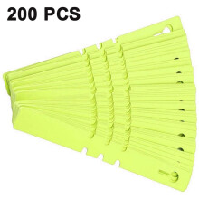 Plant Labels For Gardeners, Durable And Flexible PVC Plastic Tags, Waterproof Nursery Garden Stakes With Bright Visibility, Adjustable Loop For All Pl
