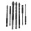 7PCS Masonry Drill Bit Set, Alloy, 4 Flute, Hardness, StorageBox 16