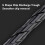 7PCS Masonry Drill Bit Set, Alloy, 4 Flute, Hardness, StorageBox 3