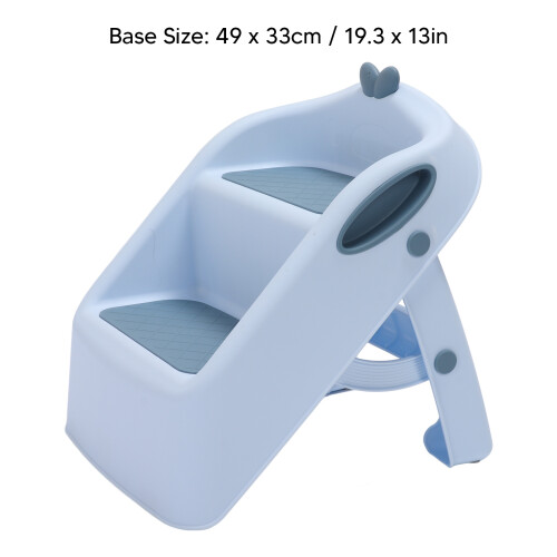 Potty pour bébé 3-en-1 antidérapant pour toilettes - Bleu 1
