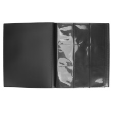 Álbum para Cartas Colecionáveis Premium, Compatível com MTG, com Capas de Plástico Transparentes Resistentes e Duráveis para Diversas Cartas,
