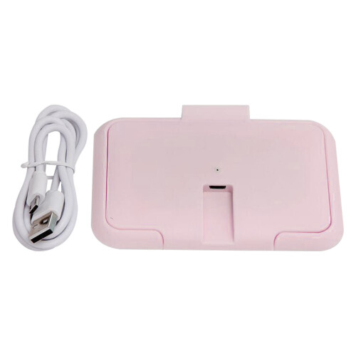 USB-Feuchttücher-Wärmer Mini 120 g PP Pink Portabel 1