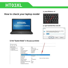 HT03XL L11119 855 Laptop-Akku für HP Pavilion 15