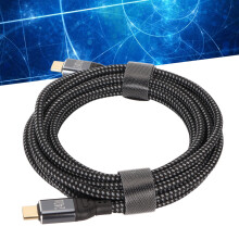 PD240W USB-C-zu-USB-C-Kabel 9,8 Fuß PD3.1 Silber