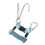 Stainless Steel Spring Coiled Diving Hook Double End Snap Clip Blue 6