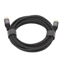 USB C To HDMI Cable Up To 4K Resolution, High Speed Data Transfer Thunderbolt 3 Compatible Cable For MacBook iPad Pro Galaxy S23 iPhone 15 Series, Alu