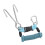 Stainless Steel Spring Coiled Diving Hook Double End Snap Clip Blue 9