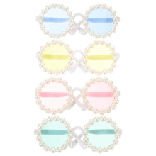 4Stk Mini Brillen Kunststoff Puppenhaus Spielzeug Accessoires